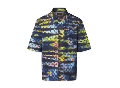 Louis Vuitton Zipped Monogram Tie-Dye Shirt