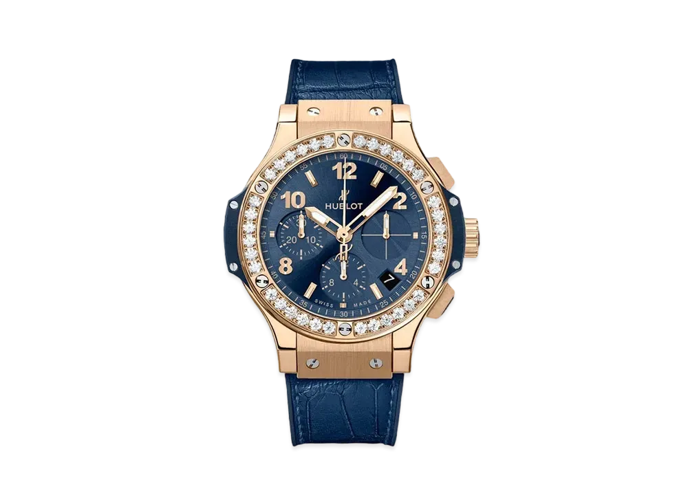 HUBLOT Big Bang Gold Blue Diamonds 41mm