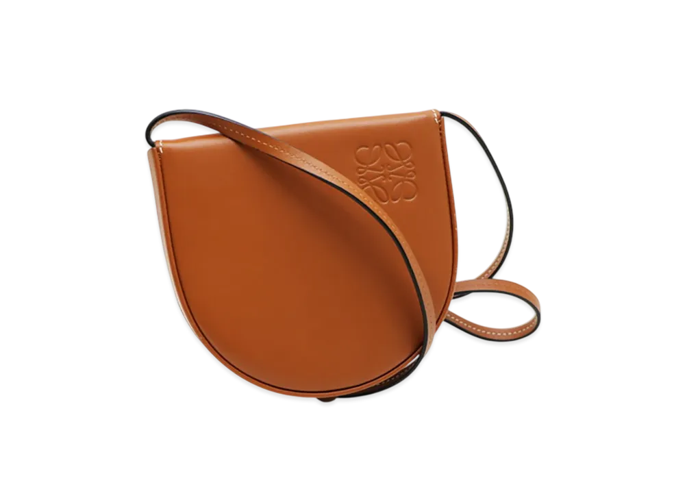 LOEWE Small Heel Pouch In Soft Calfskin "Tan"