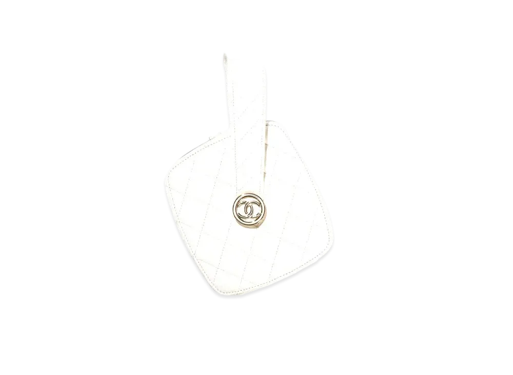 CHANEL Evenning Bag Lambskin "White"