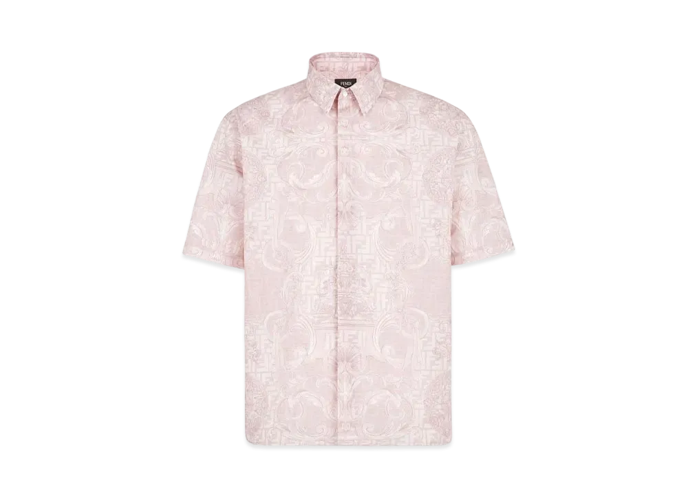 FENDI x Versace Fendace Pink Cotton Shirt "Pink"