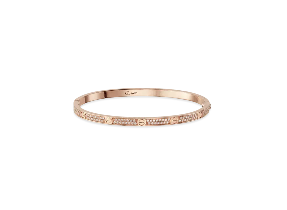 Cartier Love Bracelet, Small Model, Pave