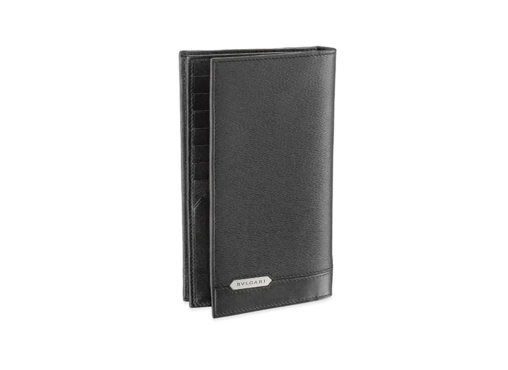 BVLGARI Serpenti Scaglie Man Bifold Wallet "Black"