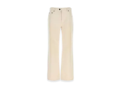 The Row Women's Denim Fargo Jeans "Beige/Sand"