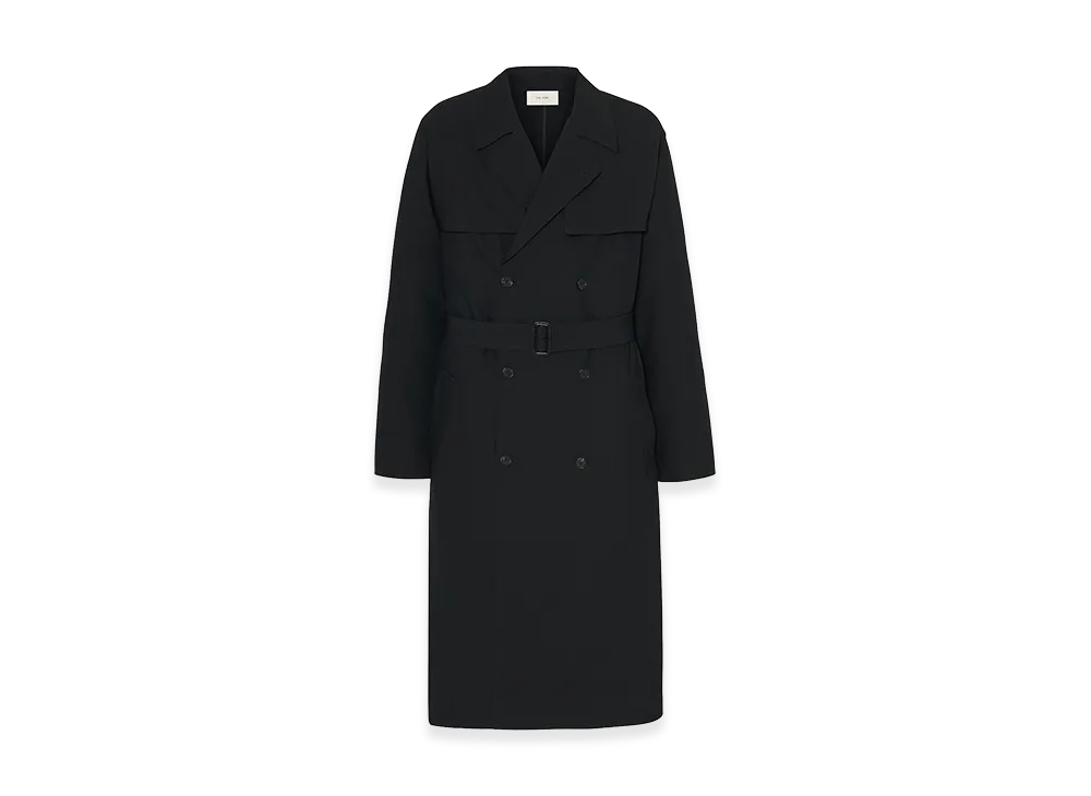 The Row Finnian Virgin Wool Coat "Black"