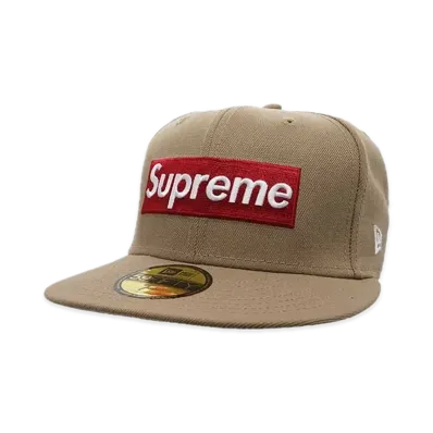 Supreme Grinch Box Logo New Era "Tan"