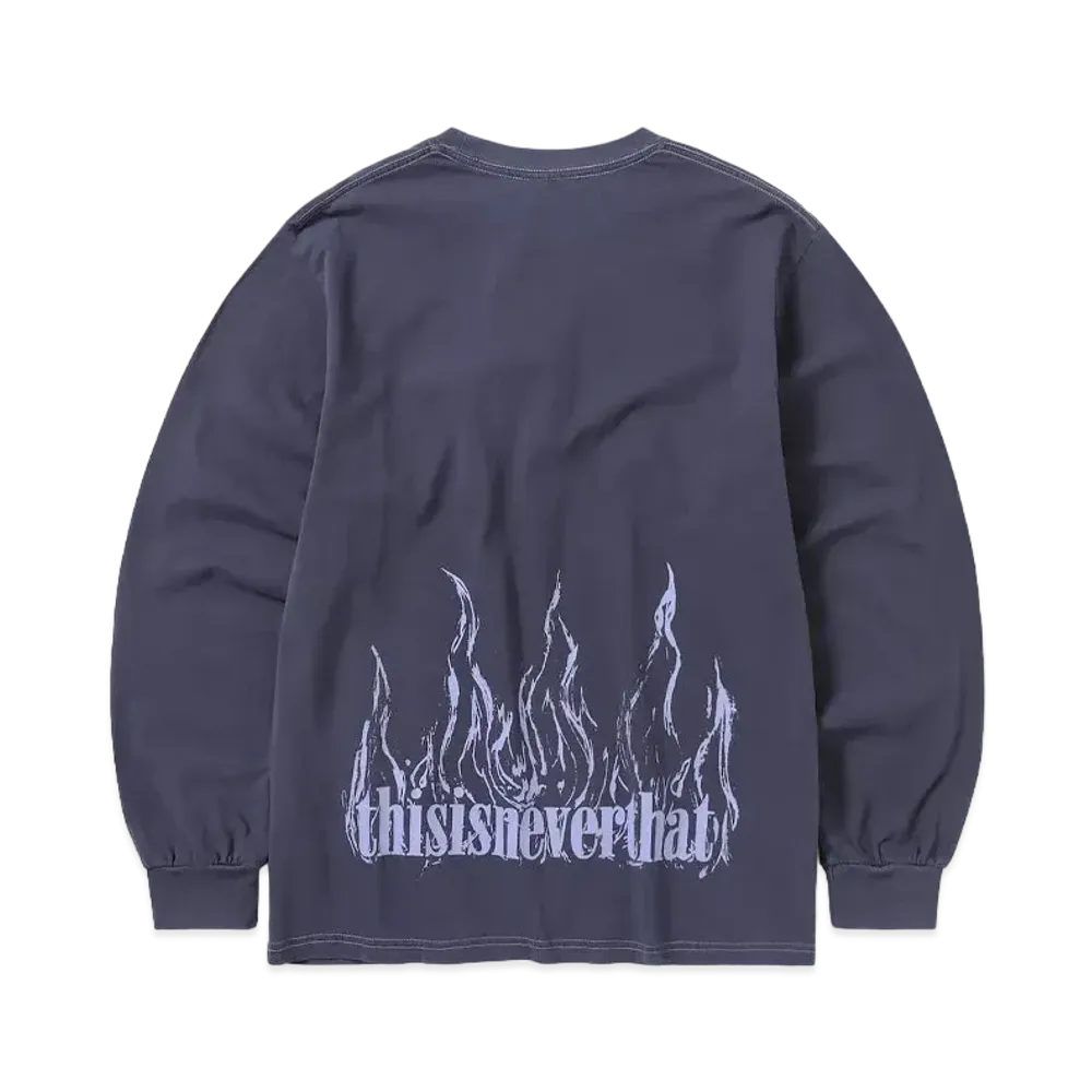 thisisneverthat Flame Onyx L/S Tee "Purple"