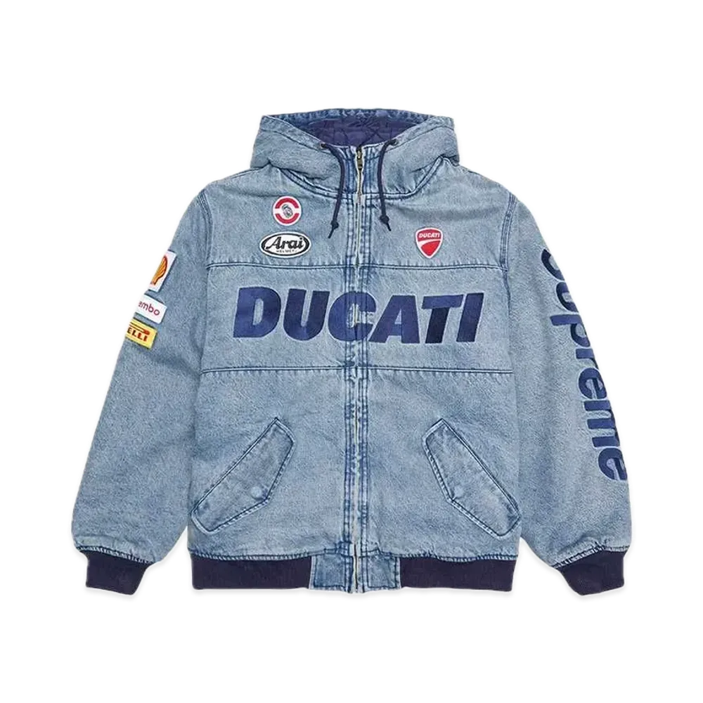 Supreme x Ducati Hooded Racing Jacket 