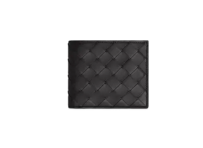 Bottega Veneta Bifold Wallet "Black Grass"