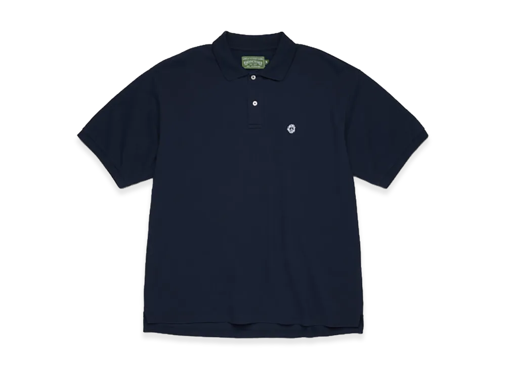 DENIM TEARS Peace Wreath Polo "Navy"
