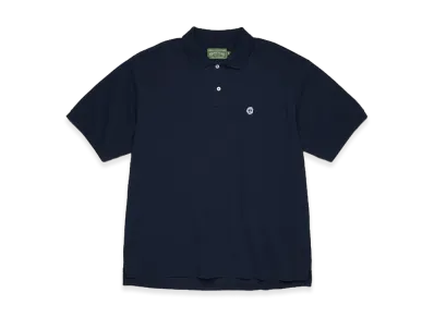 DENIM TEARS Peace Wreath Polo "Navy"