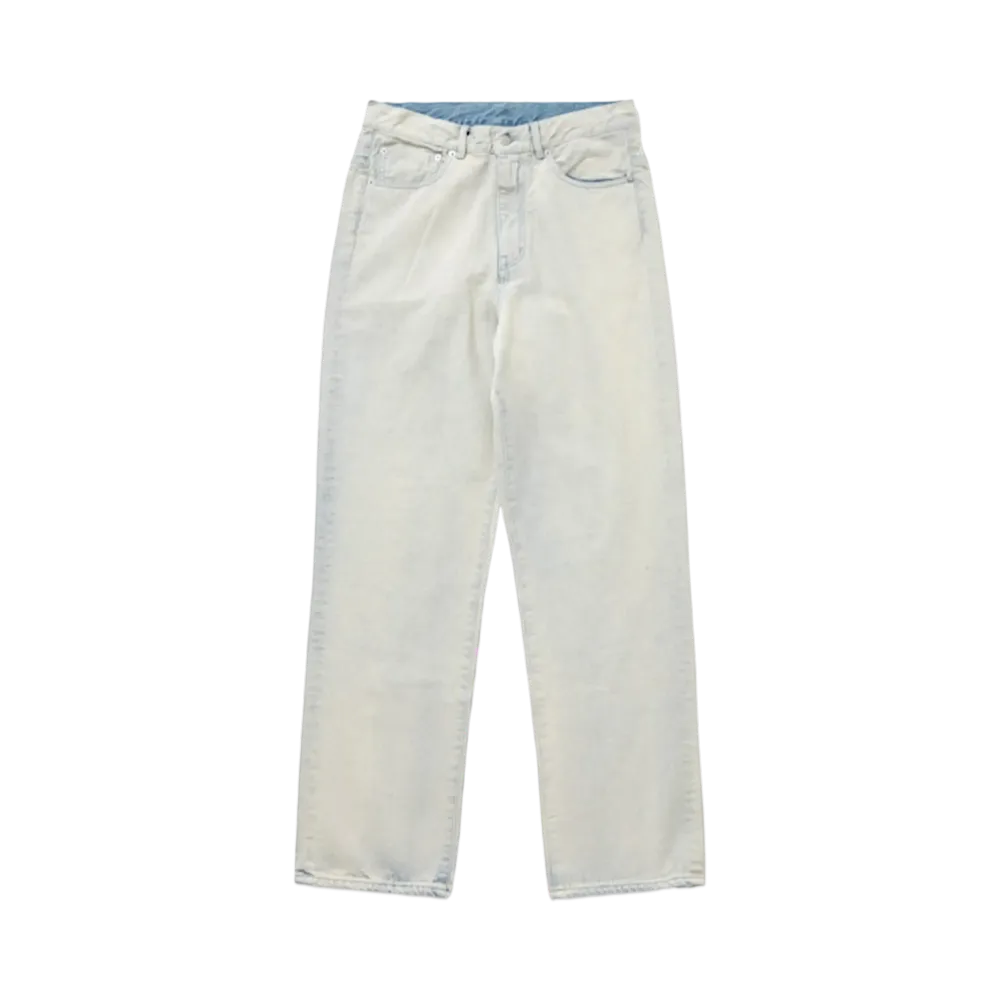 TTT MSW Denim Straight Pants "Ice Blue"