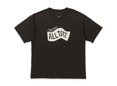 visvim Jumbo Tee S/S DMGD "Charcoal"