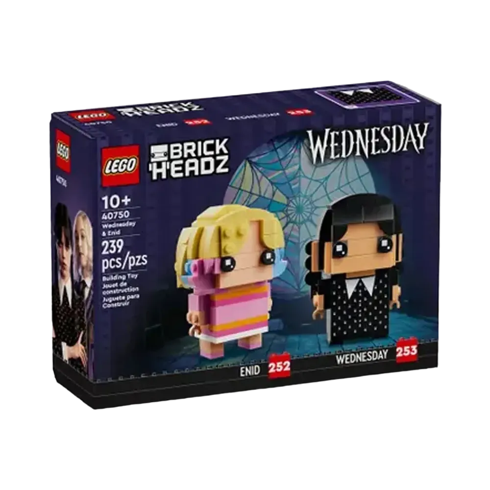 LEGO BRICKHEADS "Wednesday & Enid" [40750]