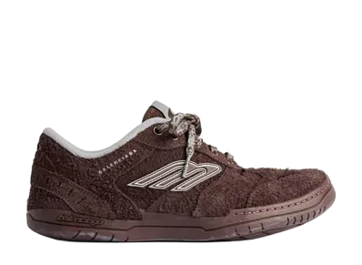 BALENCIAGA Hamptons Suede Sneaker "Dark Brown"