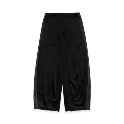 NEEDLES x STUDIOUS H.D. Track Pant - Poly Smooth "Black"