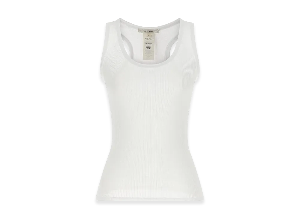 The Row Women's Cotton Cendrea Tank Top "White"