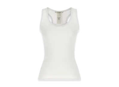 The Row Women's Cotton Cendrea Tank Top "White"