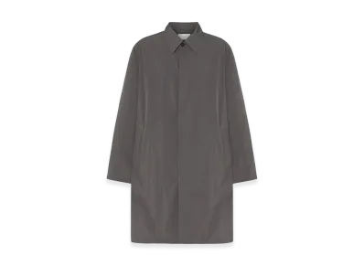 The Row Hesper Nylon Coat "Grey Cobalt"