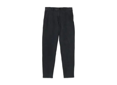 Yohji Yamamoto Y's COTTON WOOL WAIST STRING SLIM PANTS "Black"