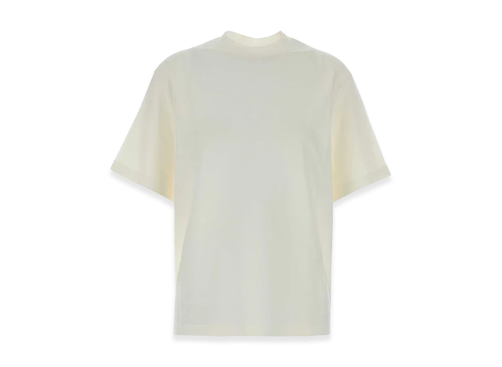 The Row Women's Stretch Linen Estavo T-Shirt "White/Ivory"