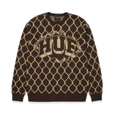HUF Breakthrough Crewneck Sweater "Bison"
