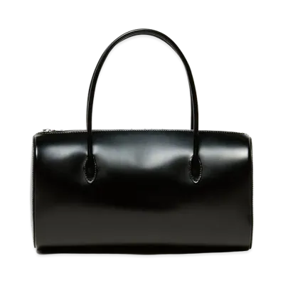 AURALEE Leather Boston Bag Made By Aeta "Black"