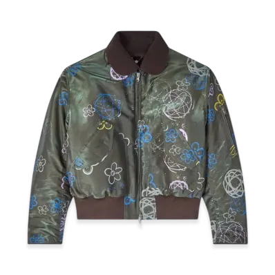 KENZO x Futura 2000 Bomber "Dark Khaki"