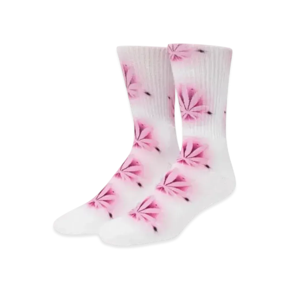 HUF Airbrush Digital Plantlife Socks "Pink"