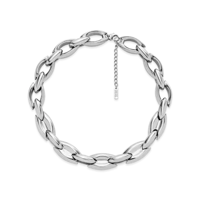 Diesel Dx1586040 Jewel Stainless Steel Chain Necklace "Silver"