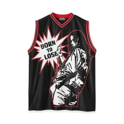 HYSTERIC GLAMOUR Born To Lose Sleeveless Top "Black"