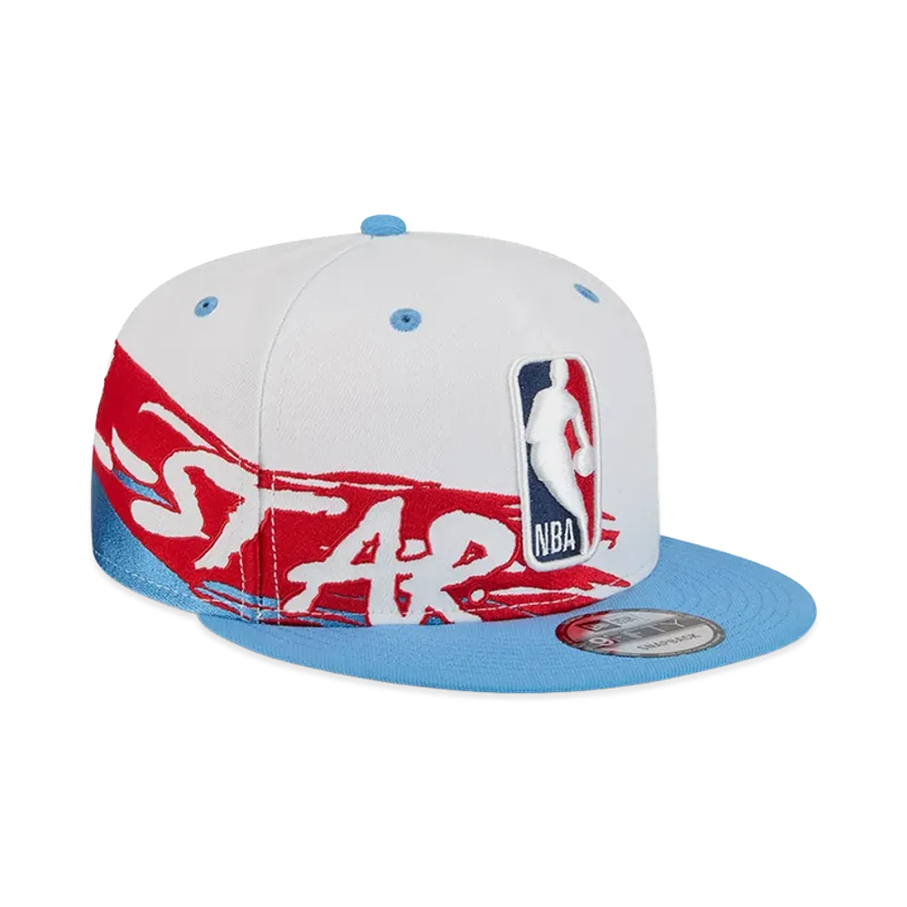 NEW ERA 9Fifty 2026 NBA All-Star Game Brushstroke "Chrome White/Sky Blue"