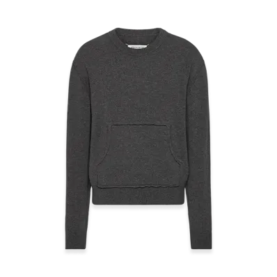 Maison Margiela Men's Decortique Cashmere Sweater "Gray"