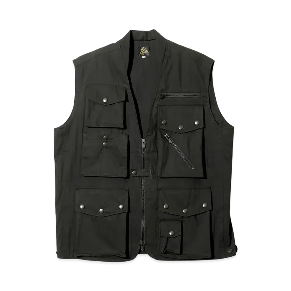 NEEDLES Field Vest - C/N Oxford "Black"