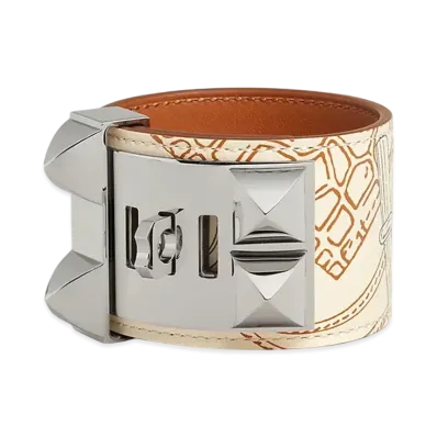 Hermes Collier de Chien Bracelet "Nata"