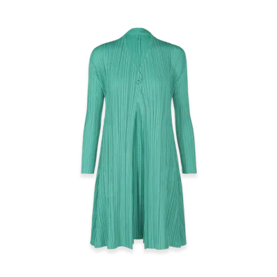 PLEATS PLEASE ISSEY MIYAKE Mellow Pleats "Turquoise Green"