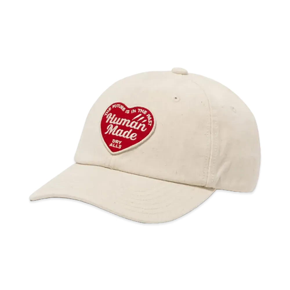 HUMAN MADE 6Panel Twill Cap "White"