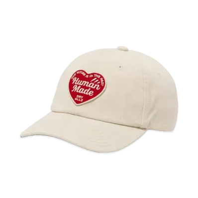 HUMAN MADE 6Panel Twill Cap "White"
