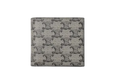 CELINE Bi-Fold Wallet With Coin "Beige/Black"