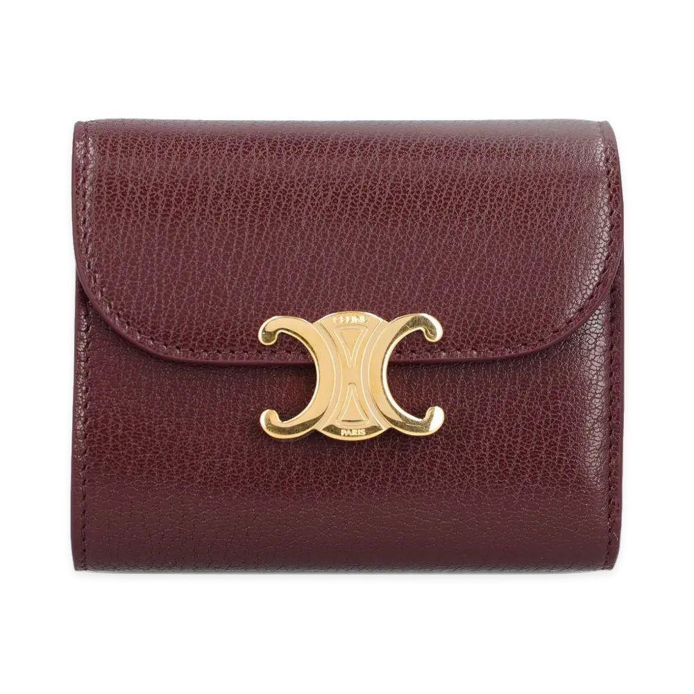 CELINE Capsule Wallets "Bordeaux"