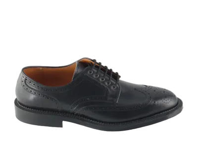 REGAL Wing Tip Calf Leather "Black" 10ELDD