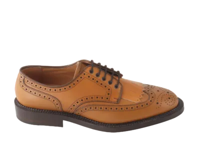 REGAL Wing Tip Calf Leather "Oak" 10ELDD