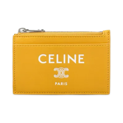 CELINE Women's Wallets "Yellow"