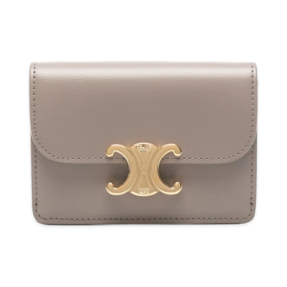 CELINE Women's Wallets "Gray"