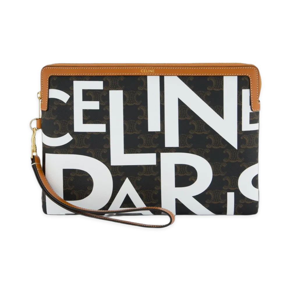 CELINE Capsule Wallets Luggage "Brown"