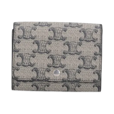 CELINE Wallets "Gray"