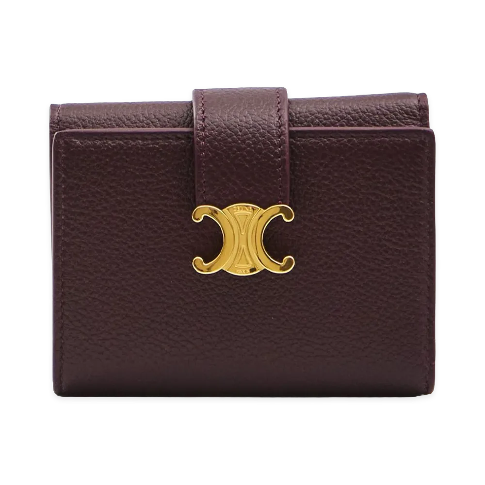 CELINE Women's Wallets "Bordeaux"