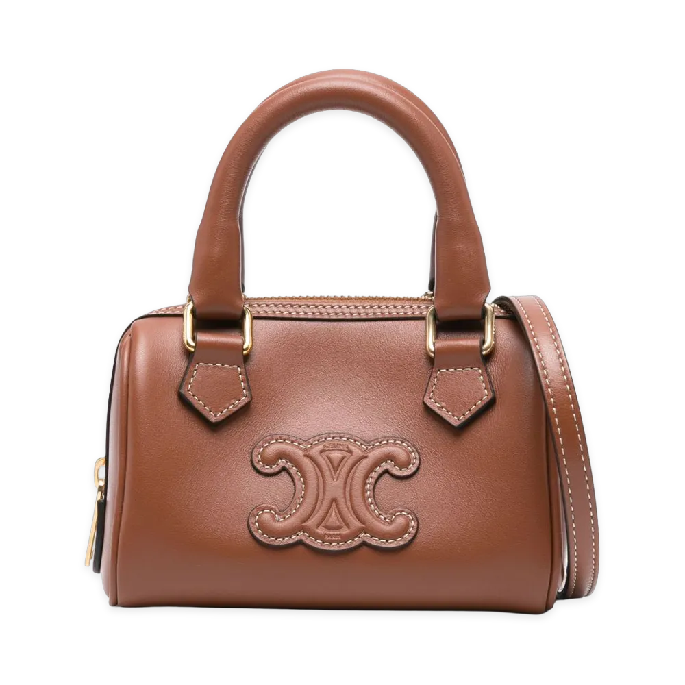 CELINE Capsule Bags Leather "Brown"