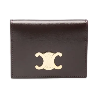 CELINE Capsule Wallets "Bordeaux"
