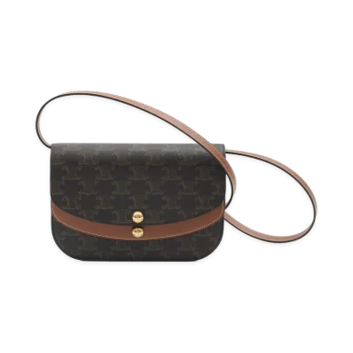 CELINE Capsule Bags Leather "Brown"